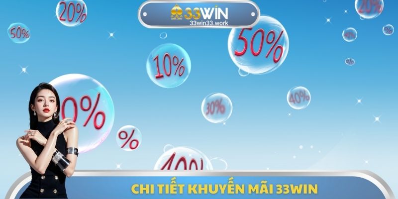 Chi tiết khuyến mãi 33WIN