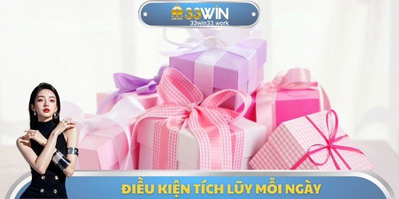 Điều kiện tích lũy mỗi ngày