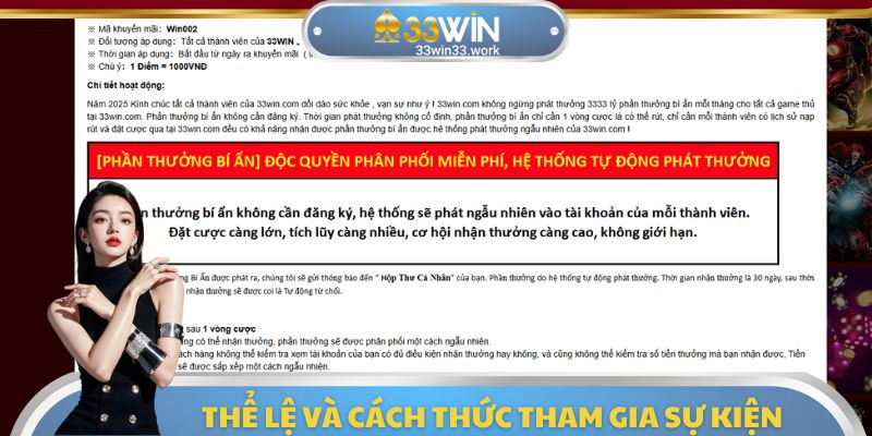 Thể lệ tham gia chương trình ngày 10 bí ẩn
